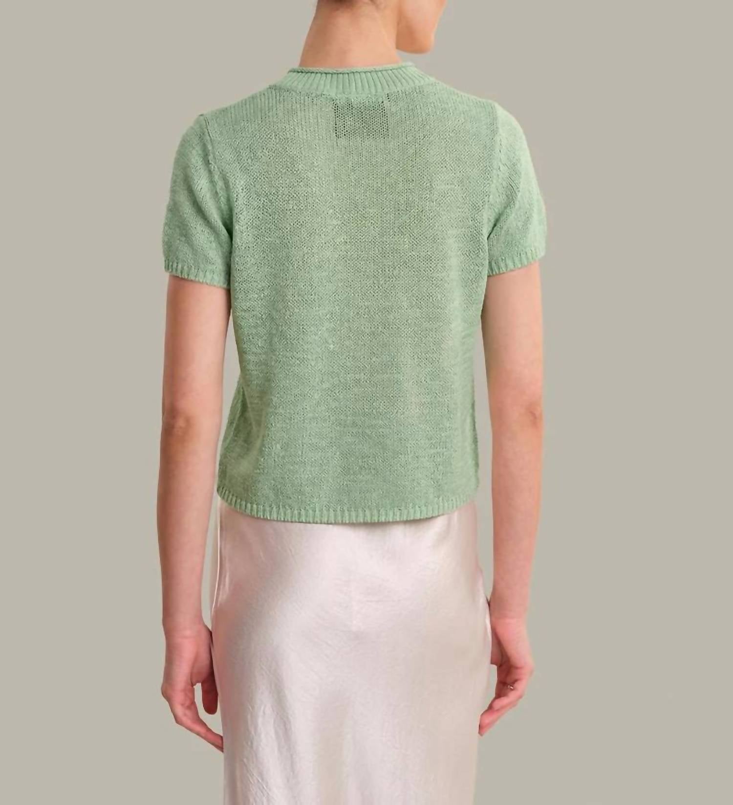 525 America - Faye Rolled Edge Sweater Tee