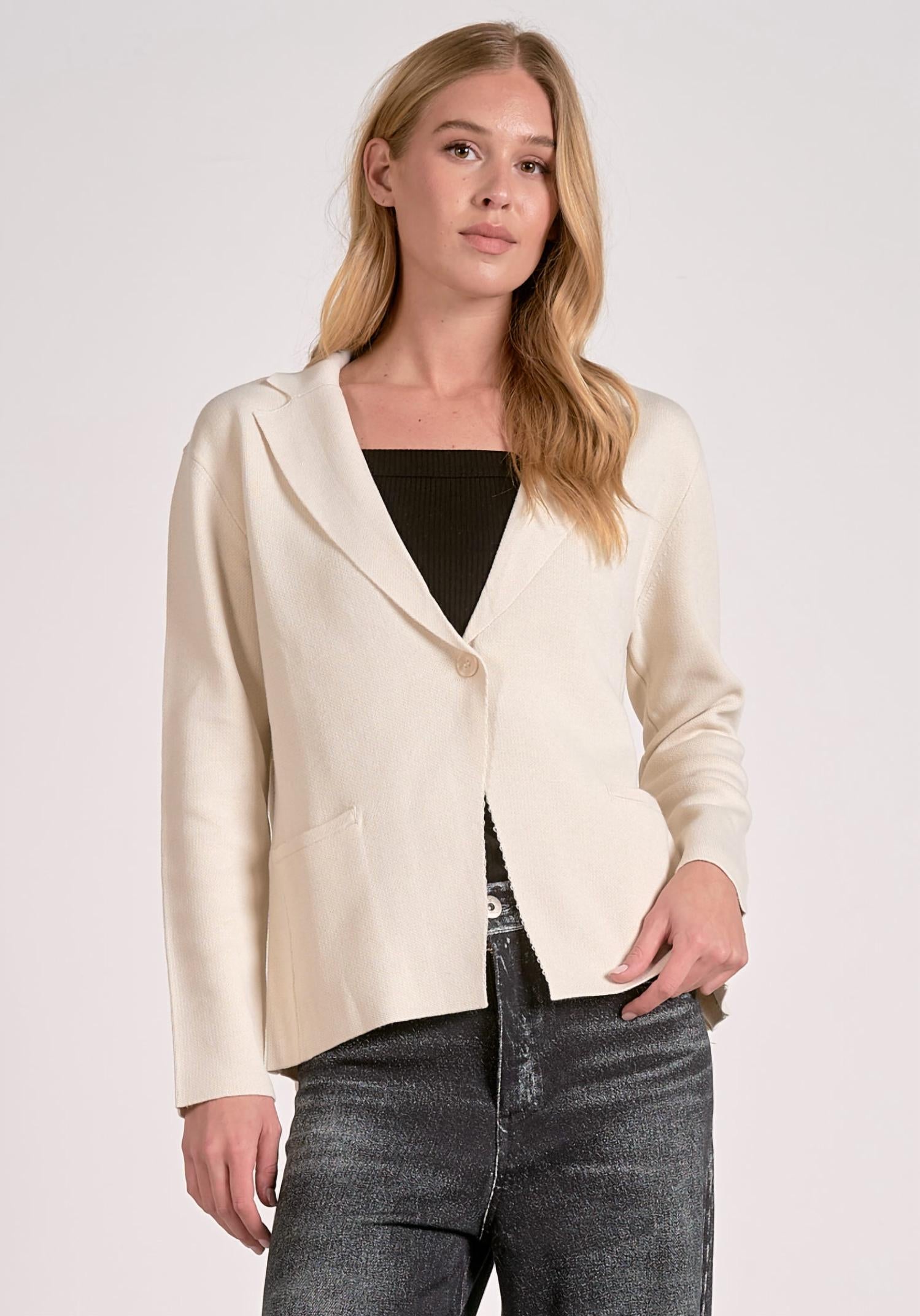 Elan - Knit Blazer
