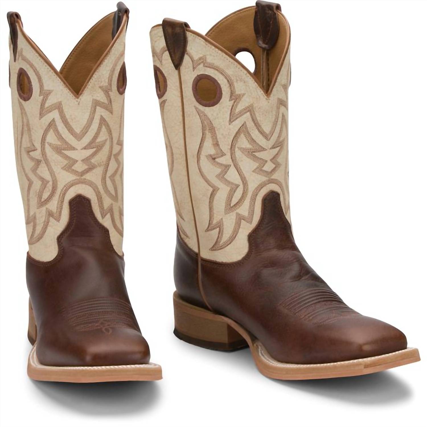 Justin Boots - Men's Caddo Western Boots - Extra Wide