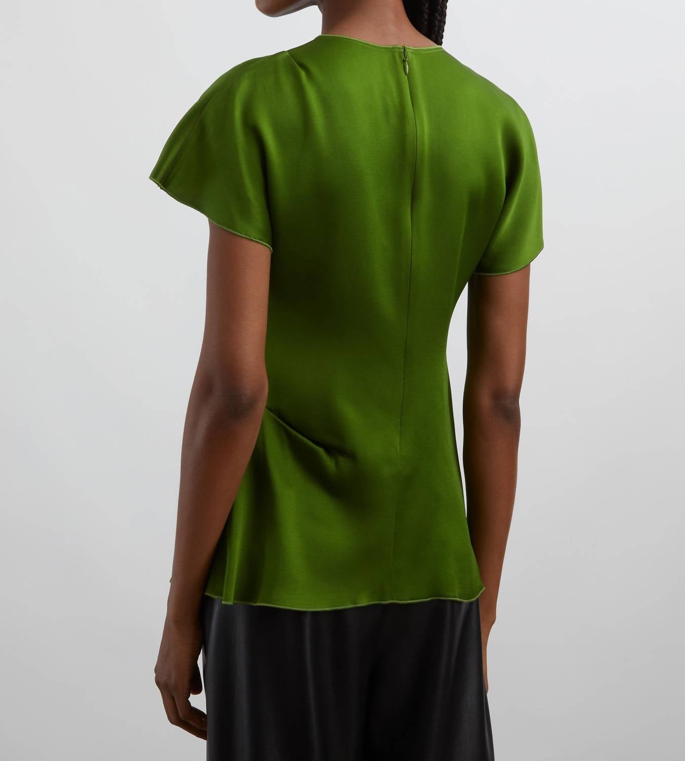 Victoria Beckham - Draped Pleated Detail Top