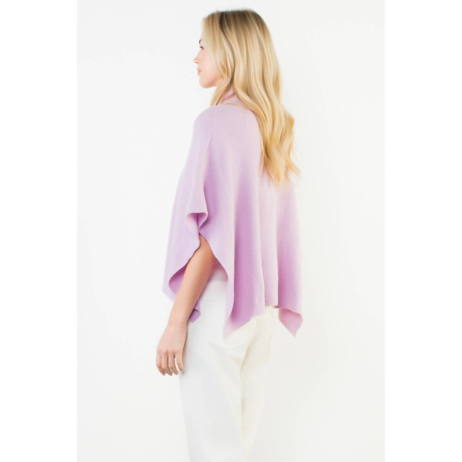 Thml - Ribbed Knit Poncho Top