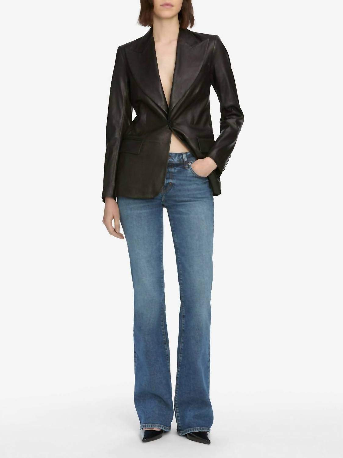 Frame - Rodeo Bootcut Low-rise Jeans