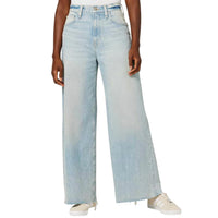 Hudson - Women's James High Rise Wide Leg Barefoot Jean