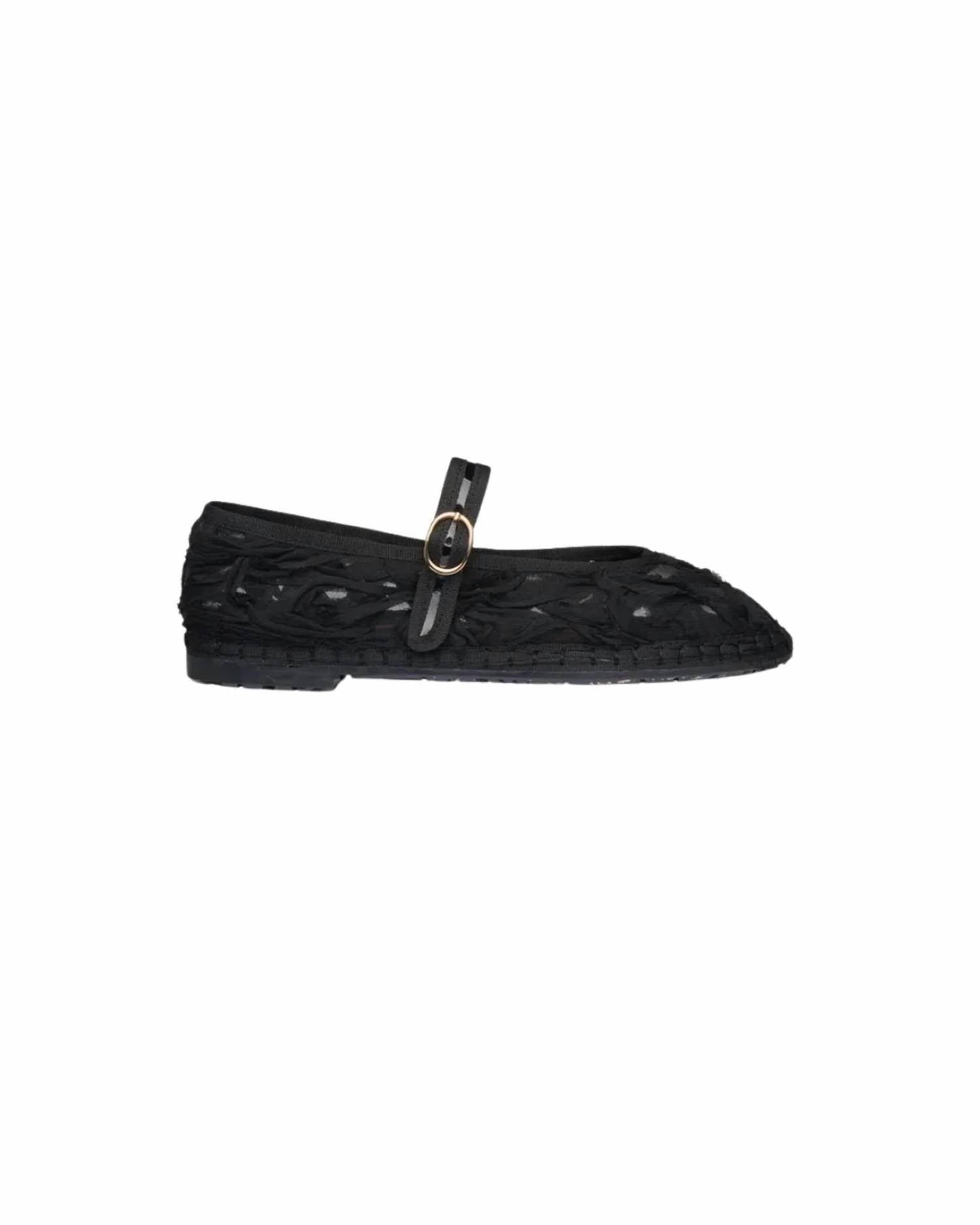 Flabelus - Women's Pierre Lace Mary Jane Shoes