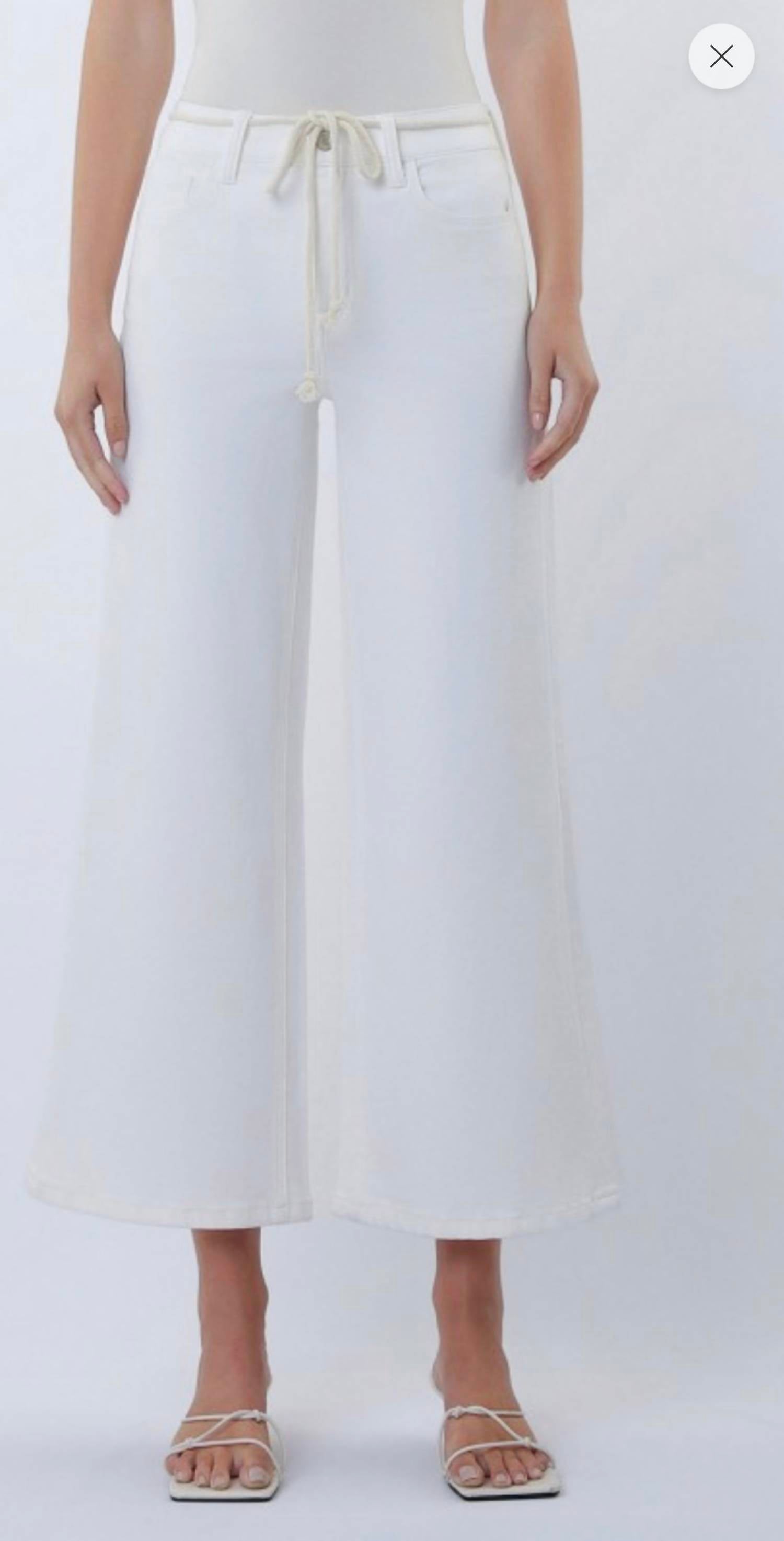 Vervet By Flying Monkey - High Rise Wide Leg Pants
