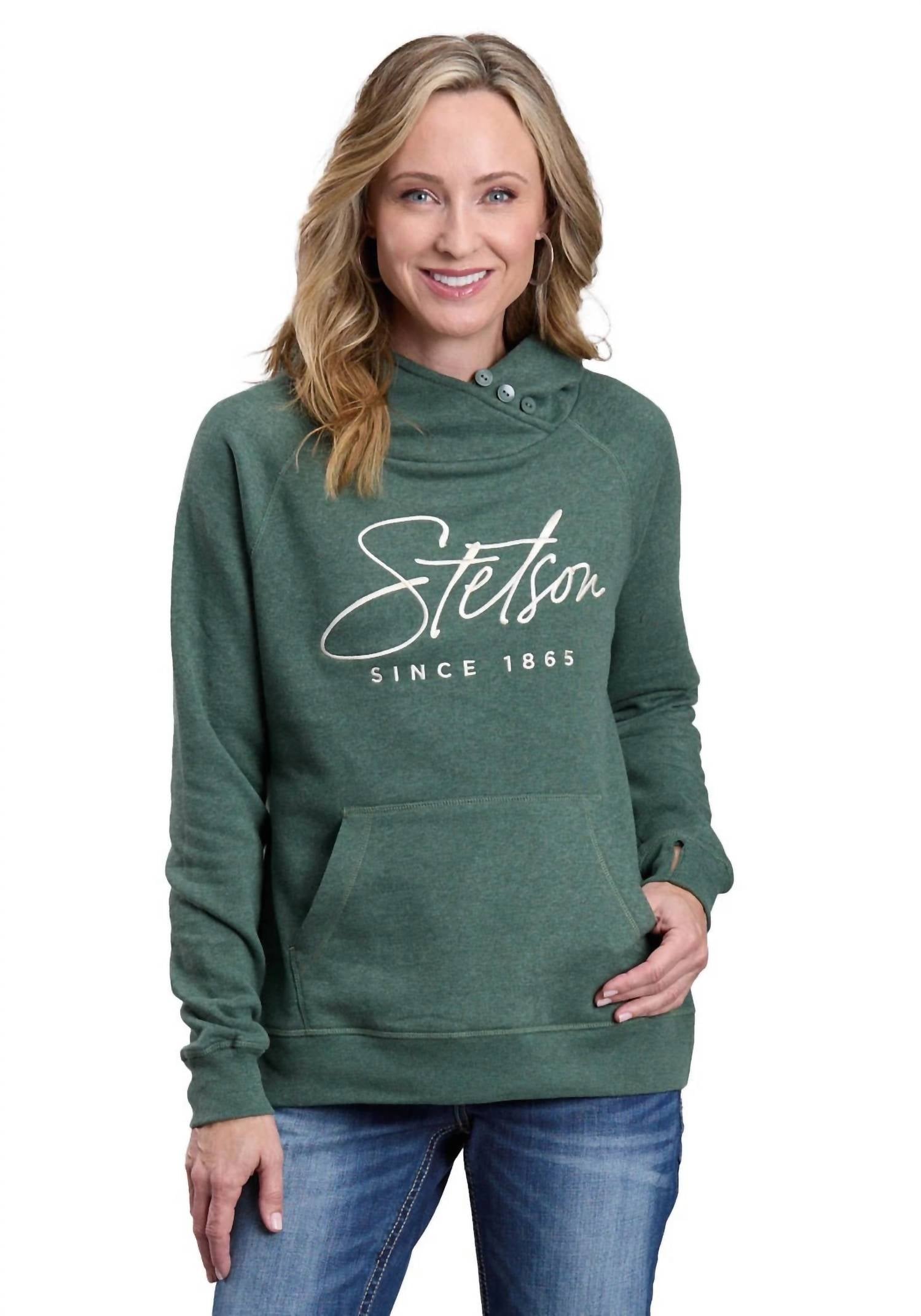 Stetson - Ladies Embroidered Hoodie
