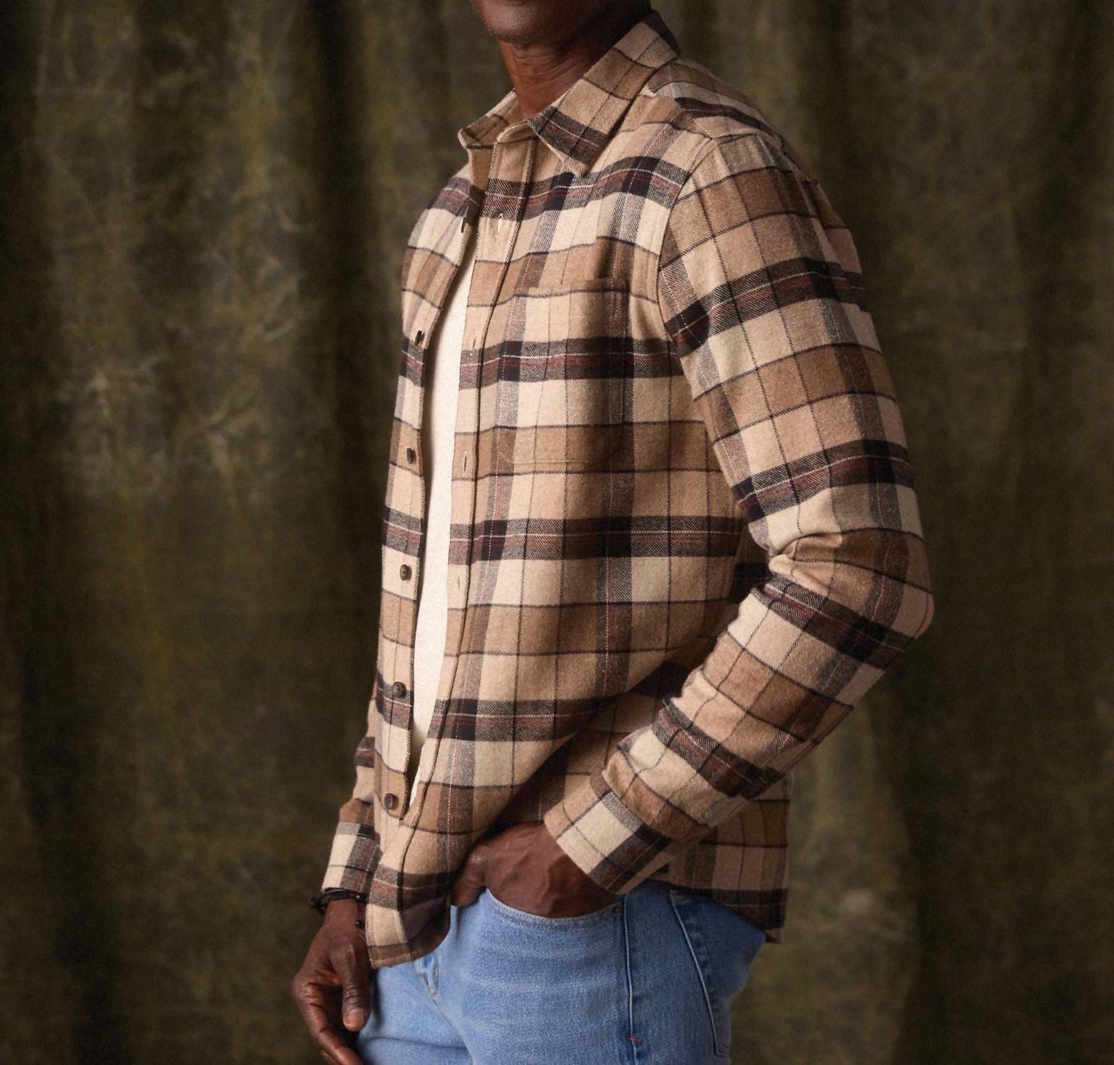 The Normal Brand - Louis Heavyweight Flannel Overshirt