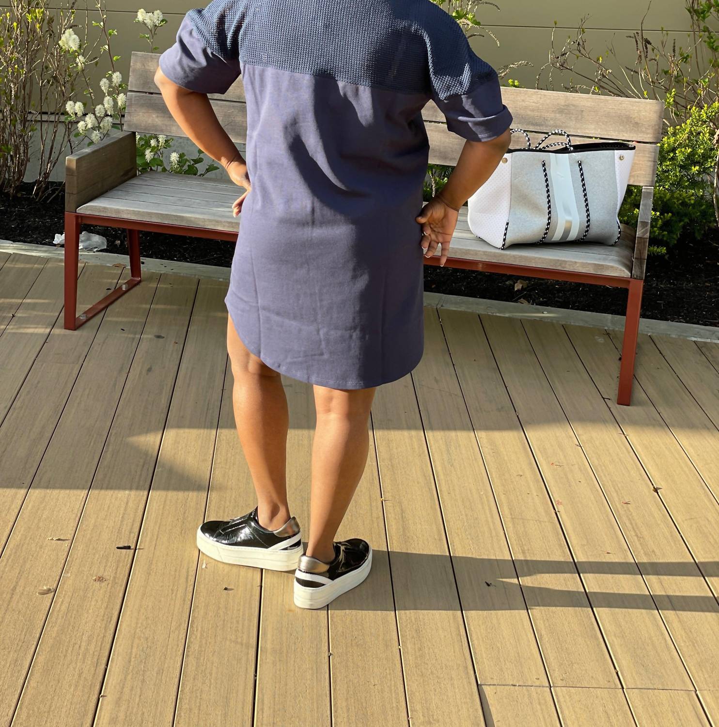 Gstq - Jersey Shirt Dress
