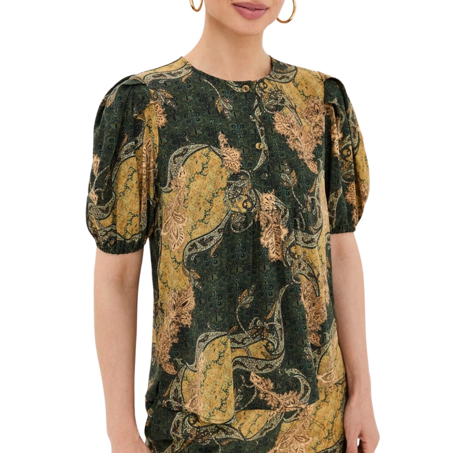 Ulla Johnson Women's Lila Top in alpine - women's blouse