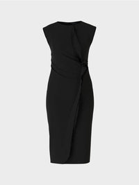 Marc Cain - Figure-hugging Dress With Ruffle Detail