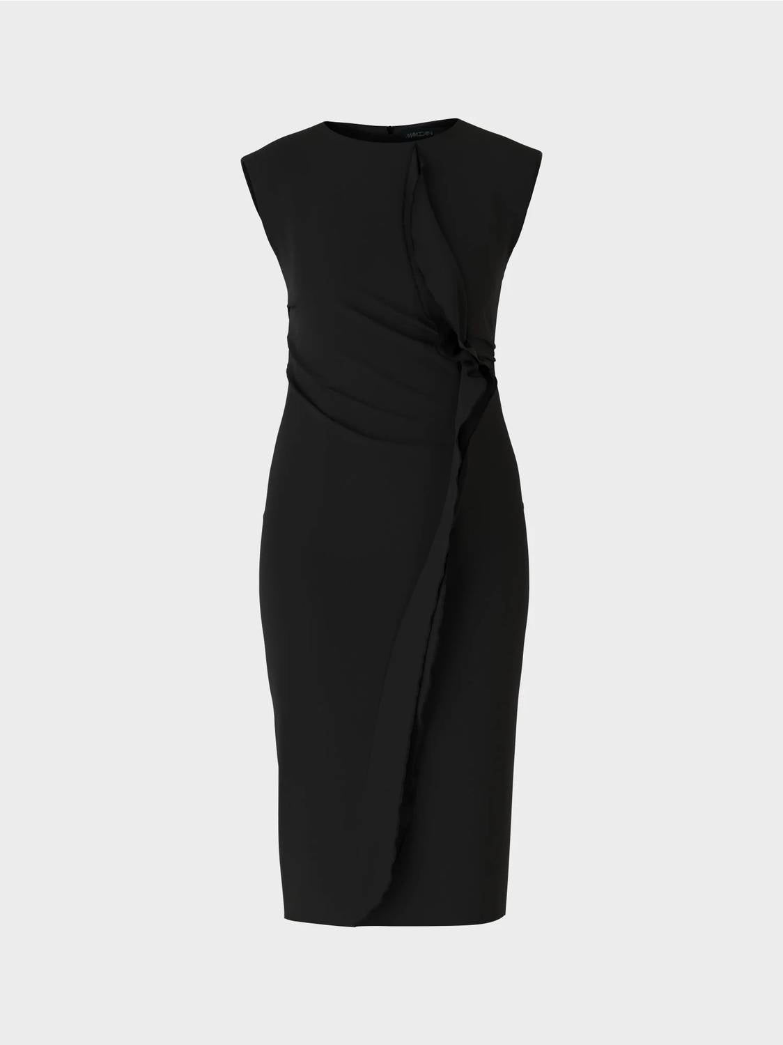 Marc Cain - Figure-hugging Dress With Ruffle Detail
