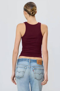 Eterne - High Neck Fitted Tank Top