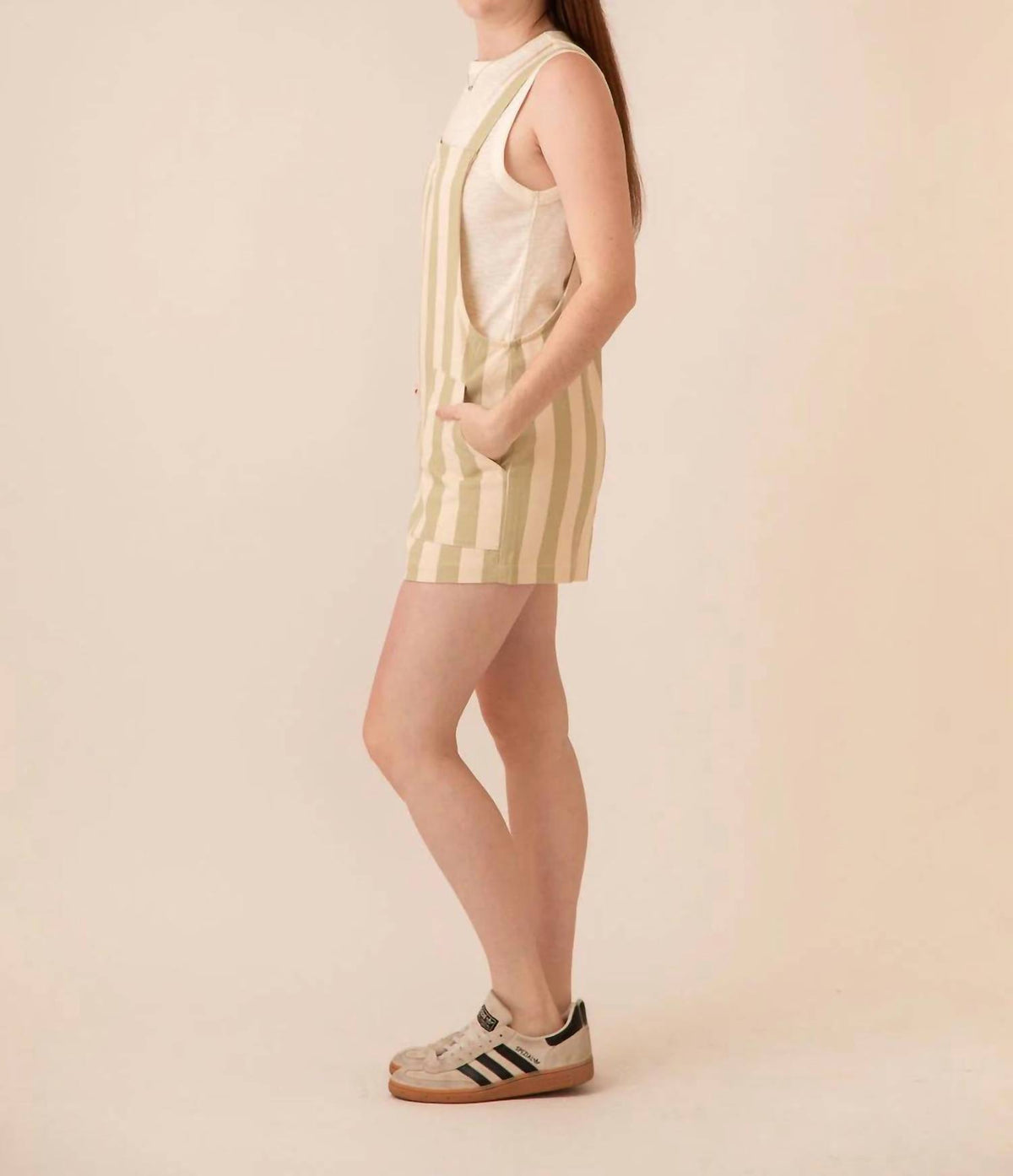 Billabong - Bria Striped Overalls