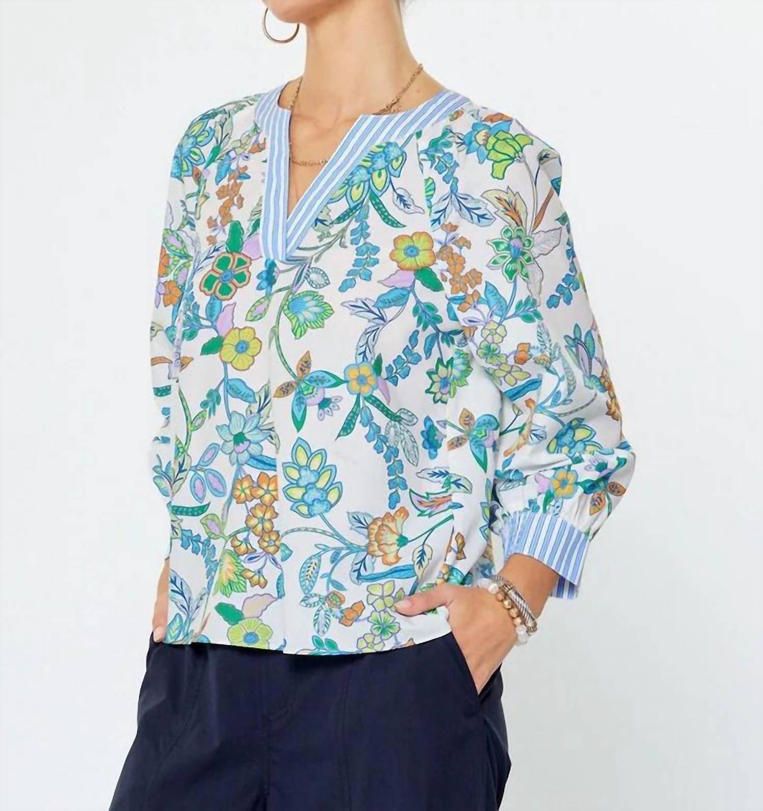 Current Air - Long Sleeve Blouse