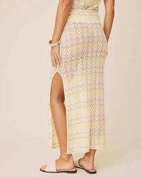 Splendid - Eleni Stripe Sweater Skirt