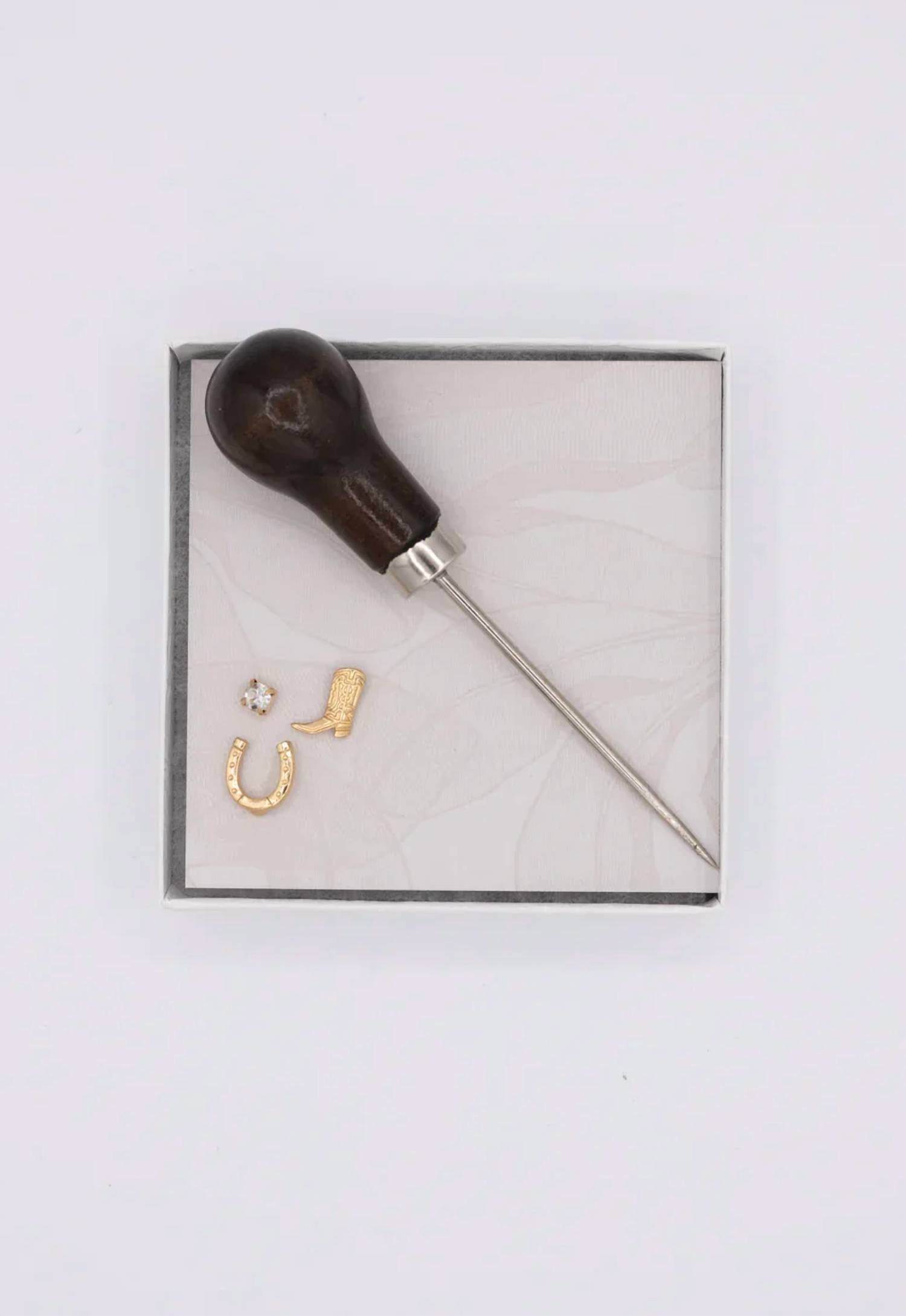 Fleastyle - Unisex Western Hat Pin Kit