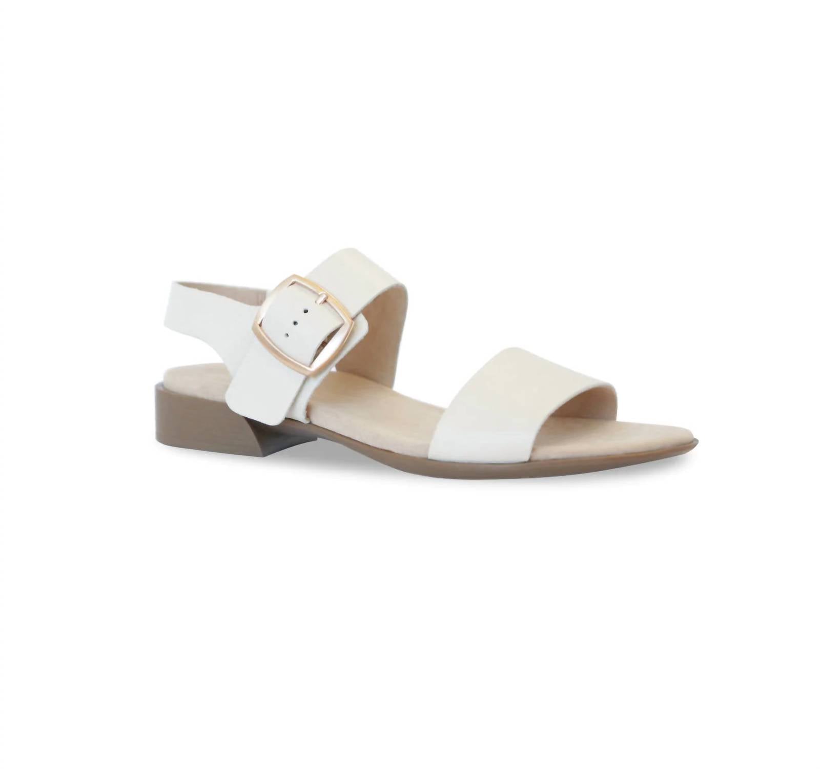 Munro Women's Cleo Sandals in cream - women's sandal - alternate view