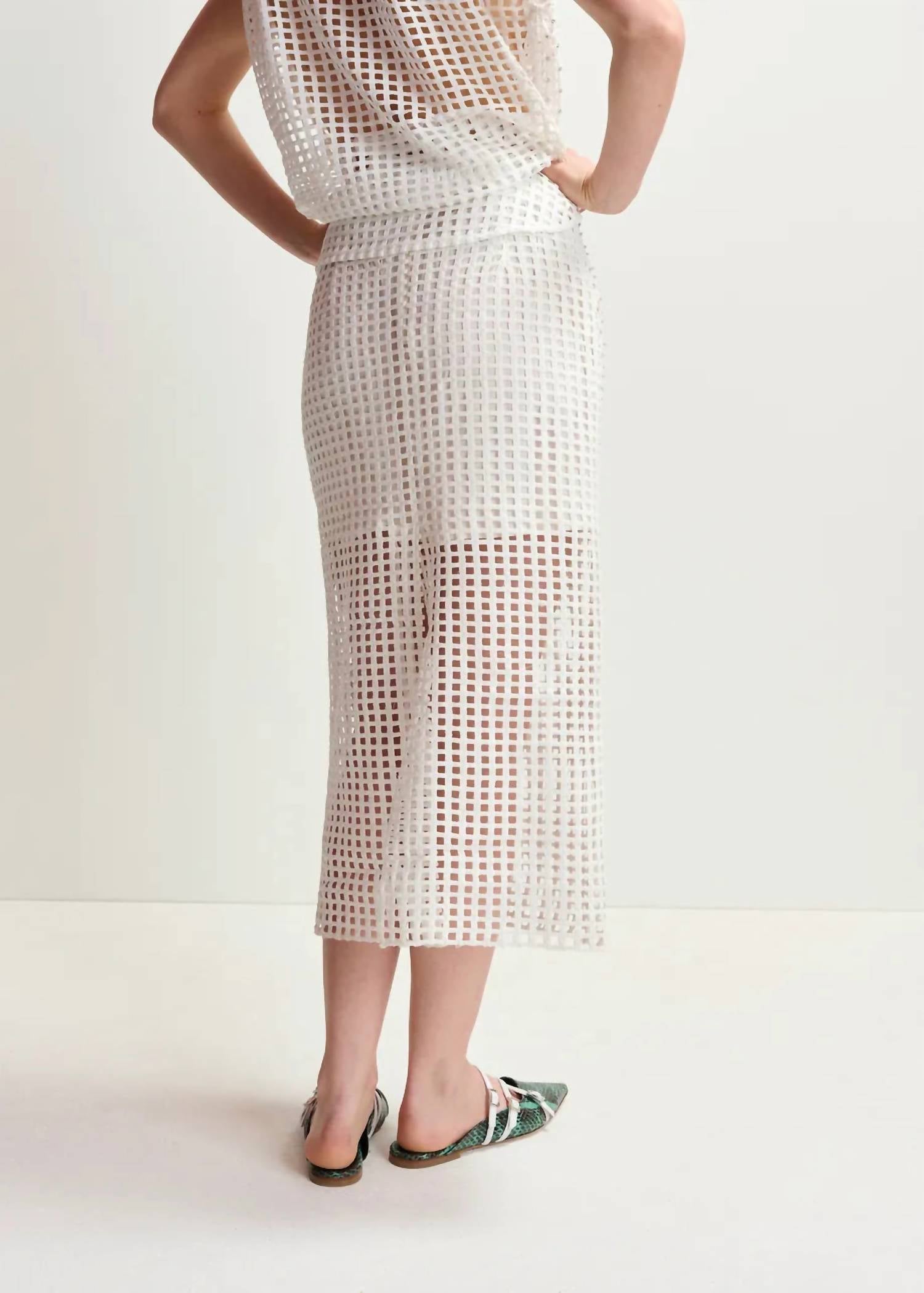 Essentiel Antwerp - Sequin Mesh Skirt