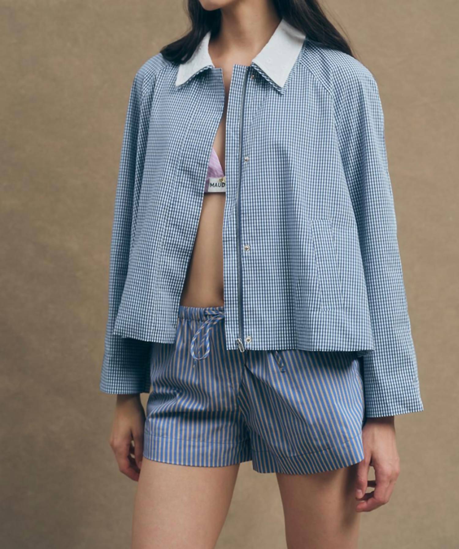 Maude Club - Milton Plaid Jacket