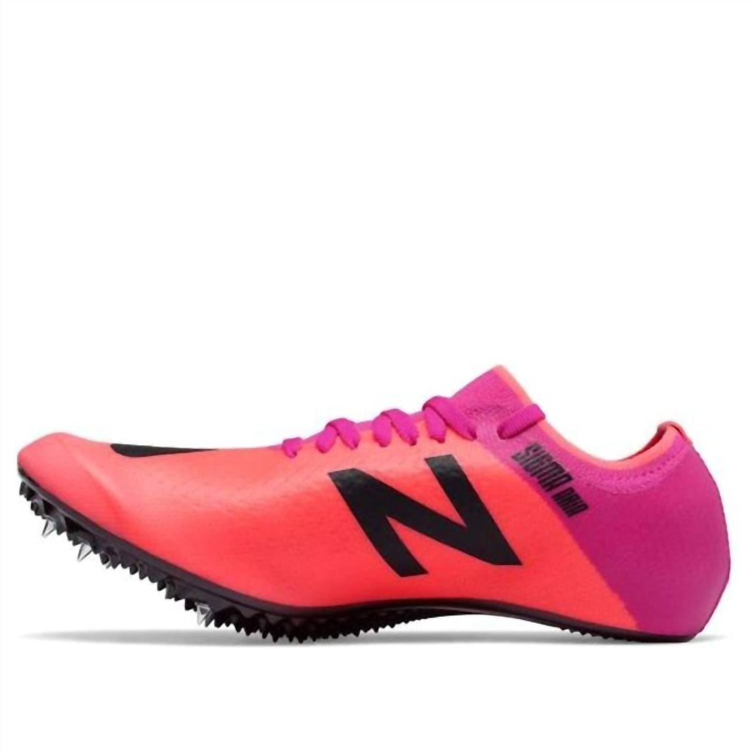 New Balance Men's Sigma Aria Track Spike Shoes in pink - men's shoe