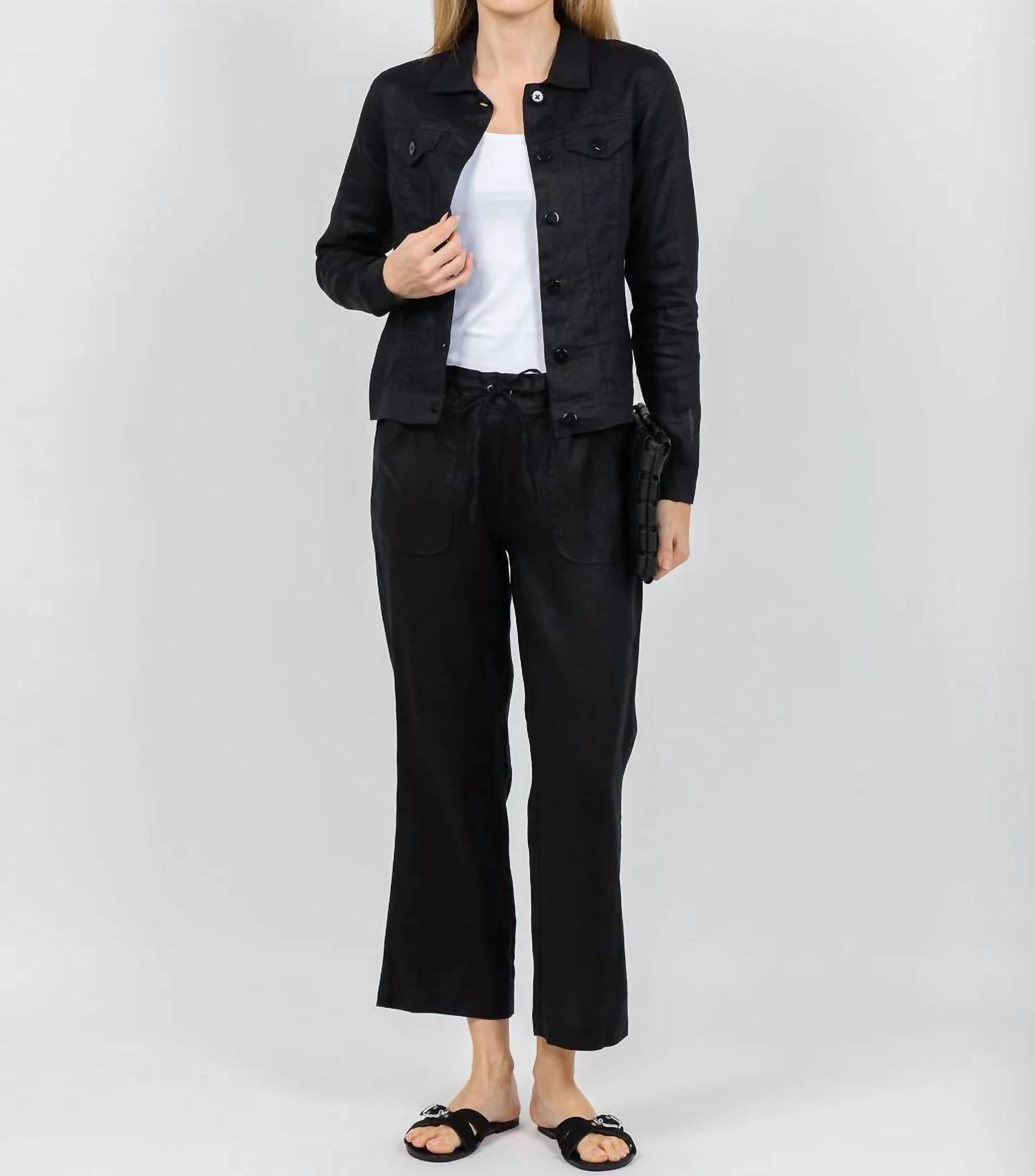 Pure Amici - Lumila Linen Pants