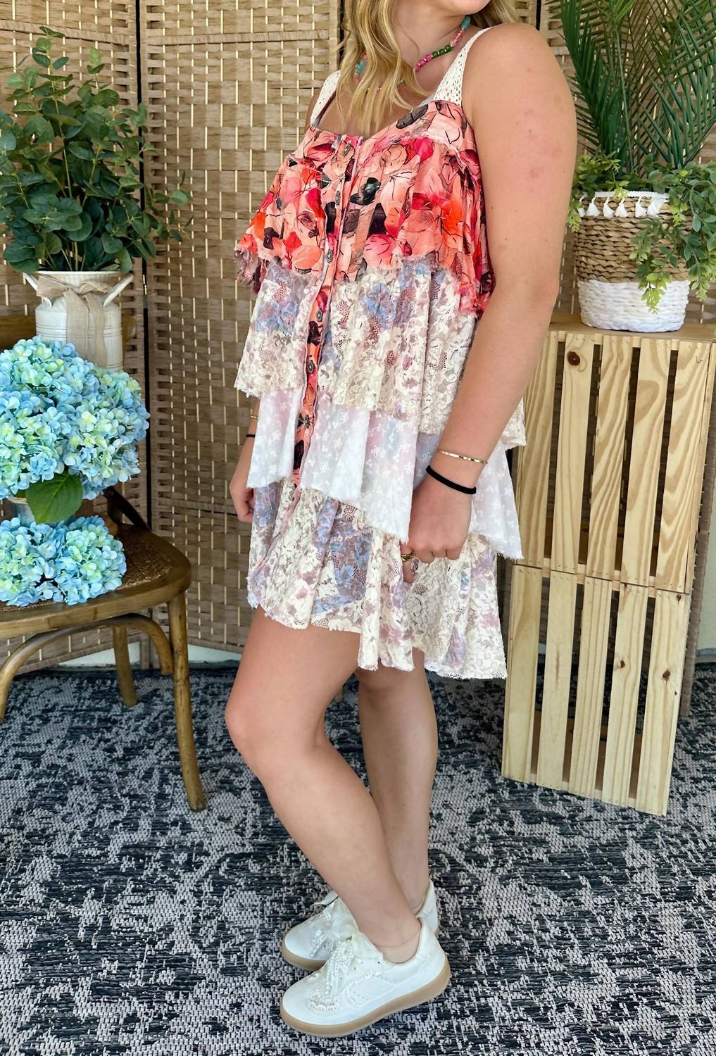 Pol - Lace Layer Dress