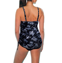 Tyr - Boca Printed V-neck Sheath One Piece Swimsuit