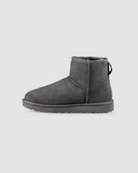 UGG Women's Classic Mini 2 Boot in grey - women's shoe - detail view