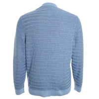 TOMMY BAHAMA Men's Coolside Course V Neck Sweater in buccaneer blue - men's sweater - alternate view