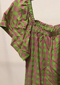 Ivy Jane - Women's Checked Out Mini Dress
