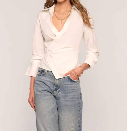 Heartloom - Wrap Button Up Shirt