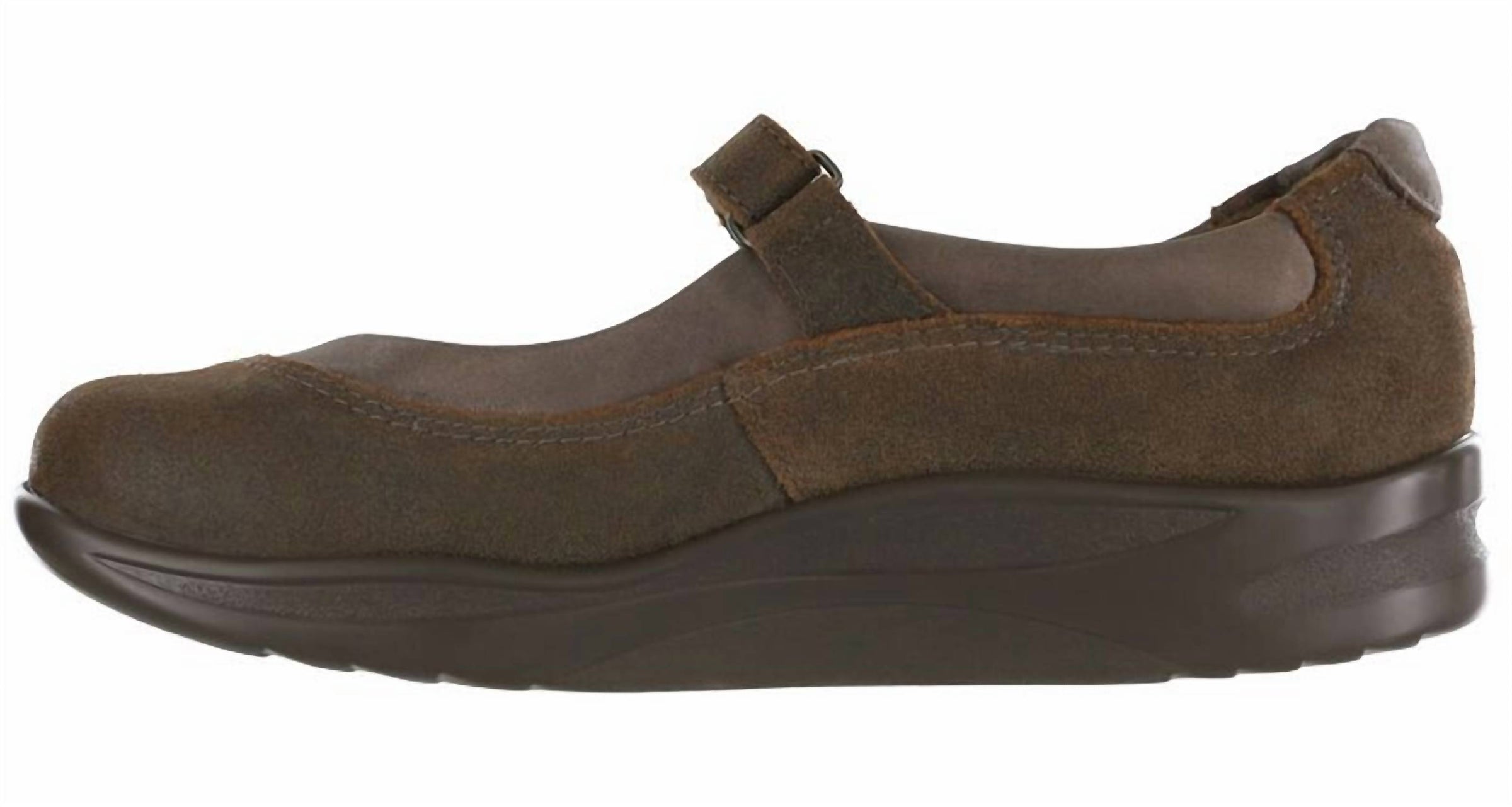 SAS Women's Step Out Mary Jane Shoe in brown 1 - women's flats - detail view