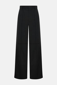 Maison Margiela - Wide-leg Poly Wool Blend Trousers