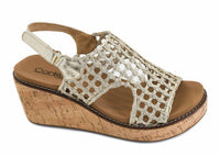 Corkys Footwear - Women's Woven Carley Wedge Sandal