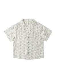 Rylee + Cru - Kid's Lapel Collar Fleur Shirt