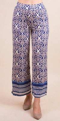 Gigi Moda - Elia Baroque Wide Leg Pants