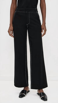 Rag & Bone - Irina Ponte Cross Stitched Tailored Pant