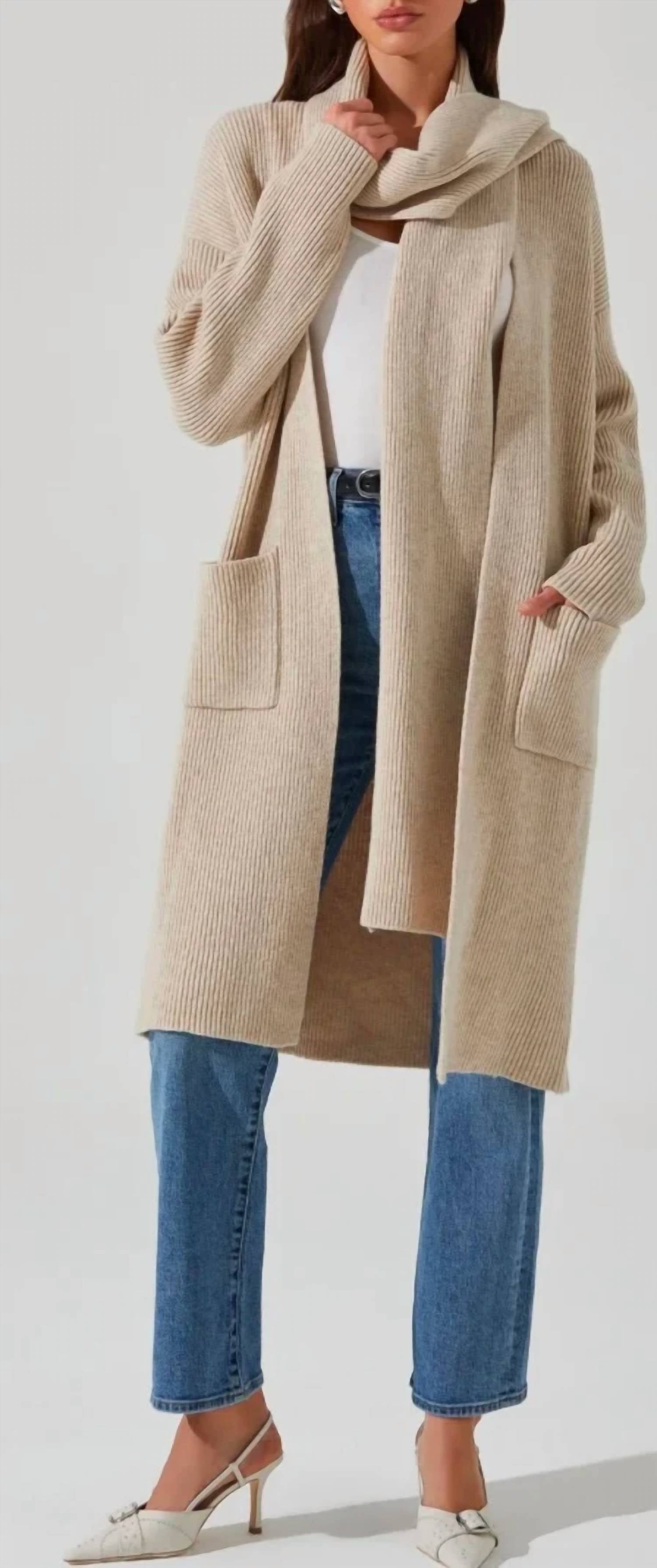 Astr - Noemi Open Front Cardigan