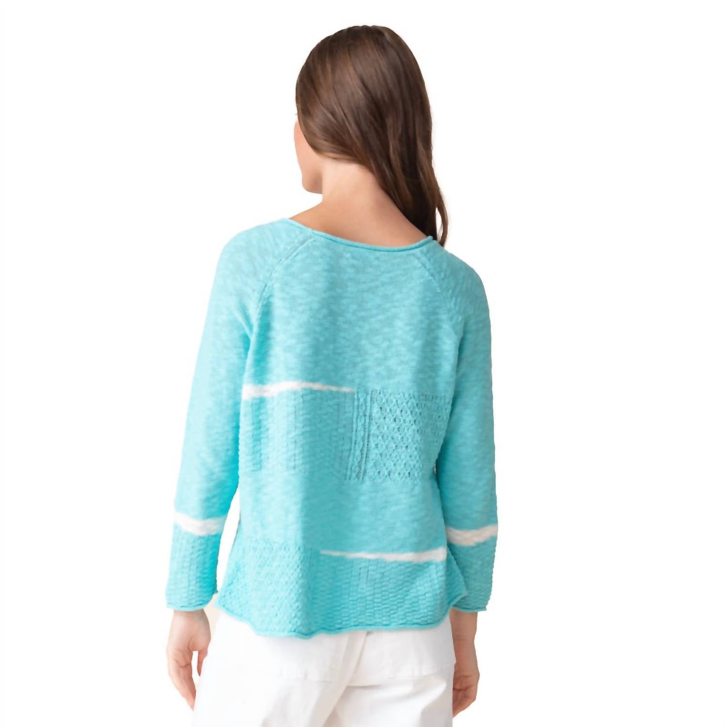 Habitat - Spring Speckle Boatneck Pullover