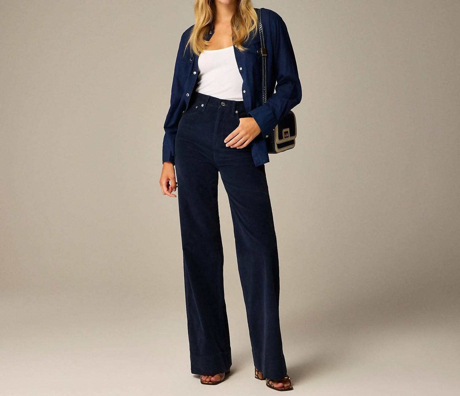 J.Crew - Wide-leg Corduroy Trouser