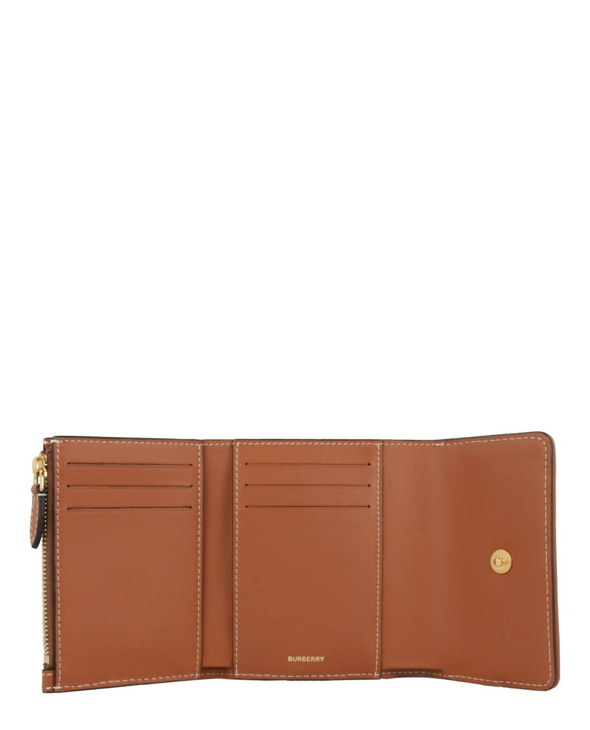 Burberry - Women's Lancaster Check Trifold Wallet
