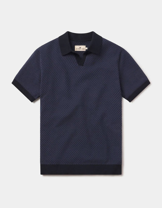 The Normal Brand - Men's Robles Knit Jacquard Polo