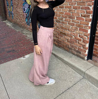 Hyfve - Wide Leg Pleated Trousers