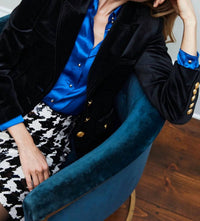Tyler Boe - Goldie Velvet Blazer