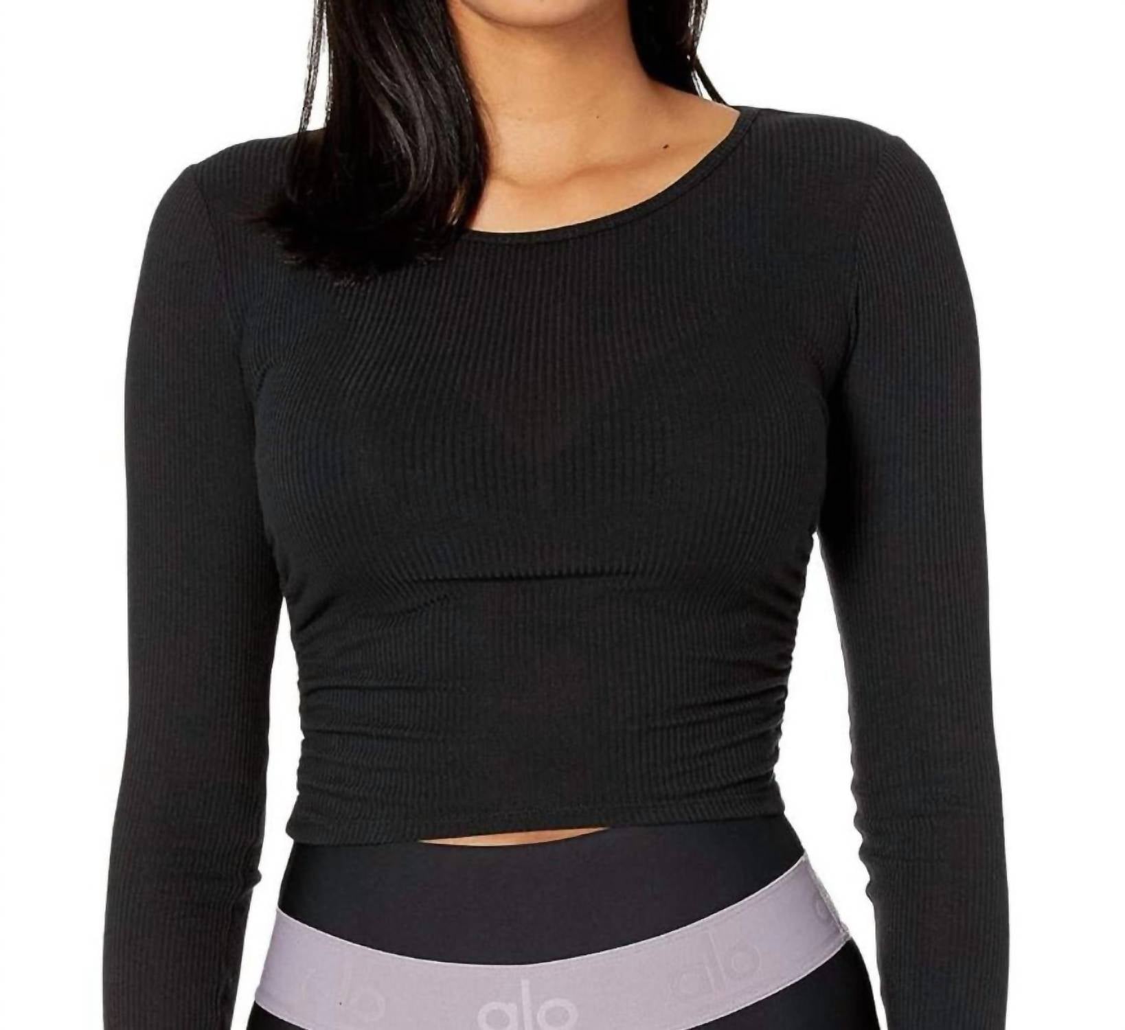 Alo Yoga - Gather Long Sleeve Top