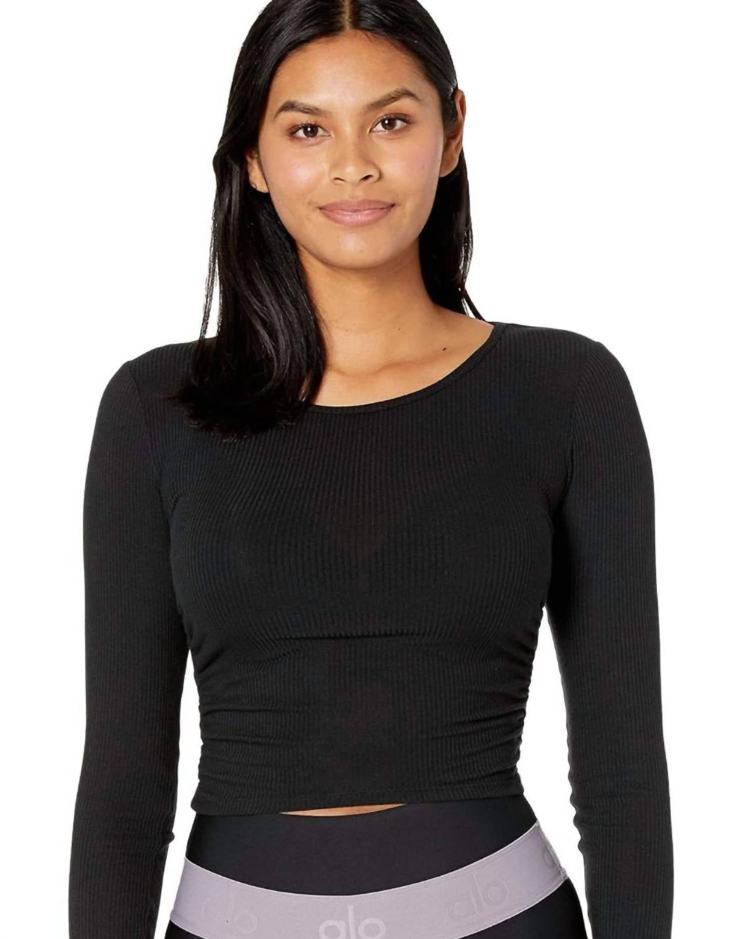 Alo Yoga - Gather Long Sleeve Top