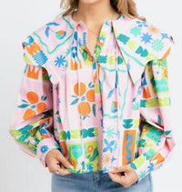 Karlie - Bess Long Sleeve Blouse