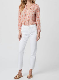 Paige - Cindy High Rise Straight Jean