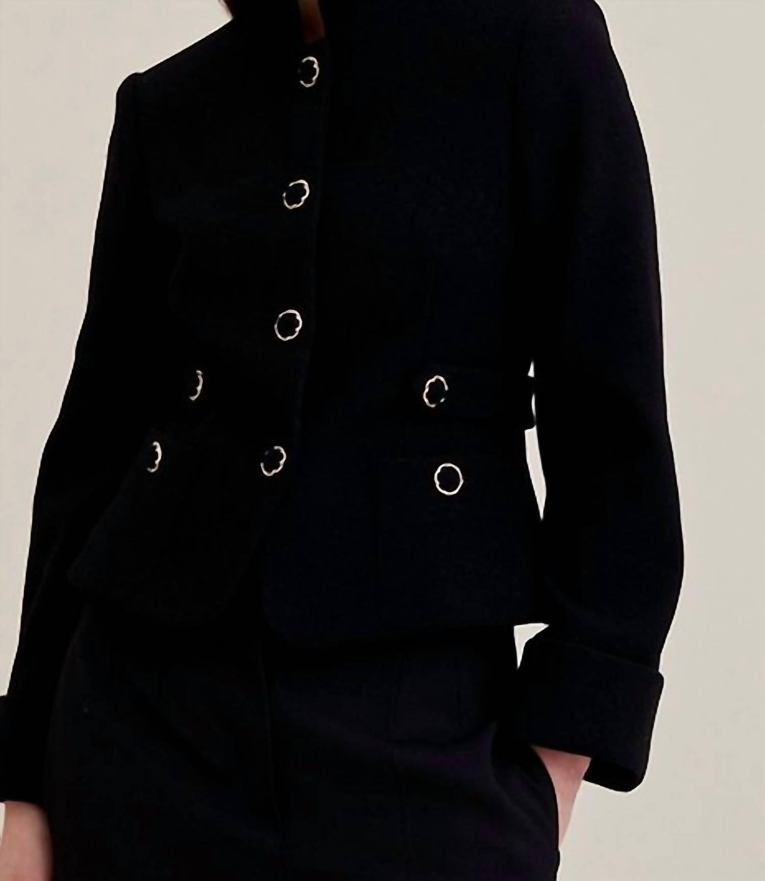 Hagahi - Long Sleeve Tweed Jacket