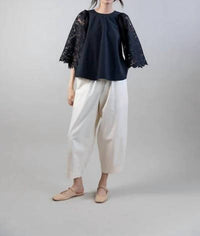 Psophia - Cropped Airy Trouser